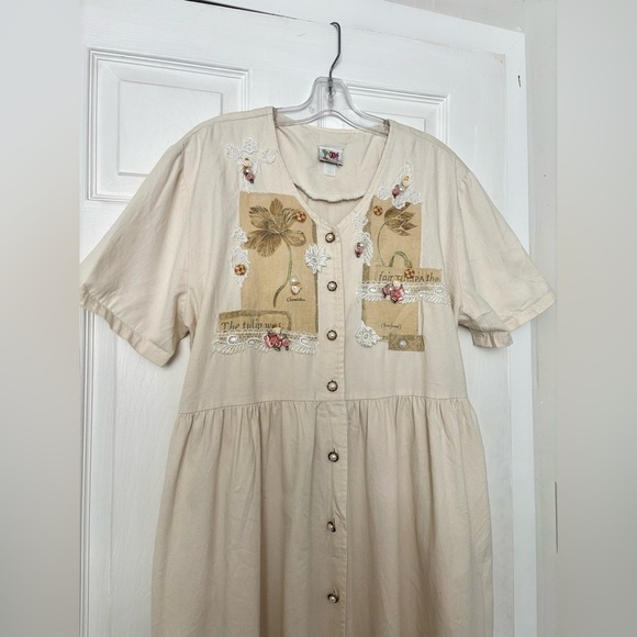 VINTAGE Cactus California Cotton Dress - Picture 8 of 9